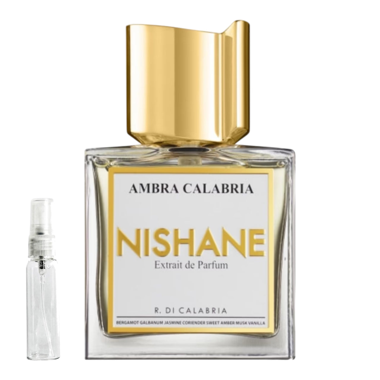 Nishane Ambra Calabria Samples