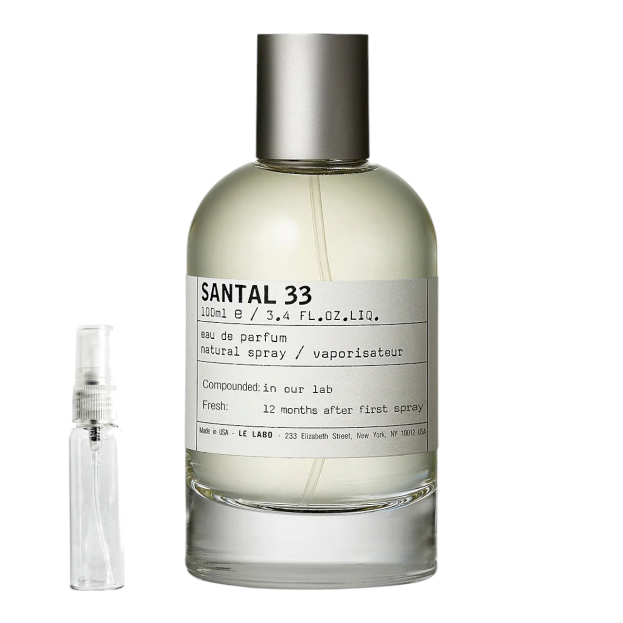 Le Labo Santal 33 Samples