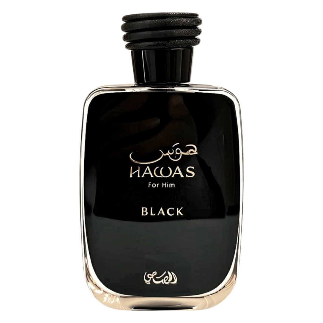 Rasasi Hawas Black Samples